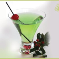 Grinch Cocktail - source: mixthatdrink.com